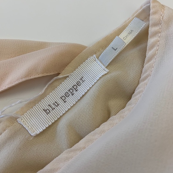 Pink Ombré Dress with Sleeves - Picture 1 of 3